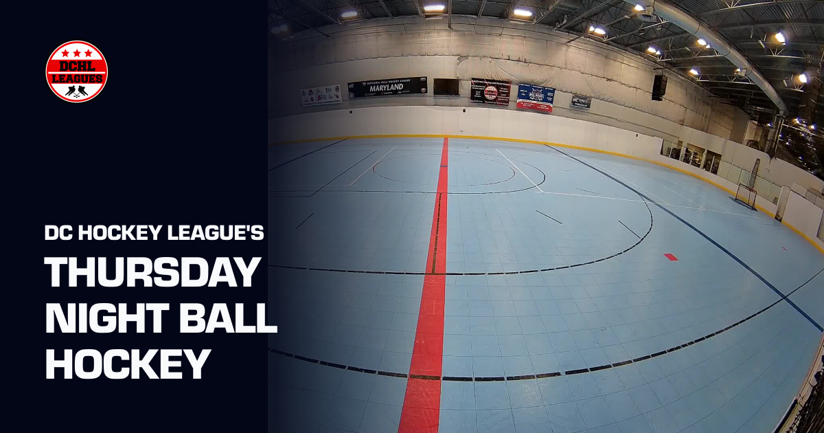 Thursday Night Ball Hockey (DC Hockey League's) | Sporfie