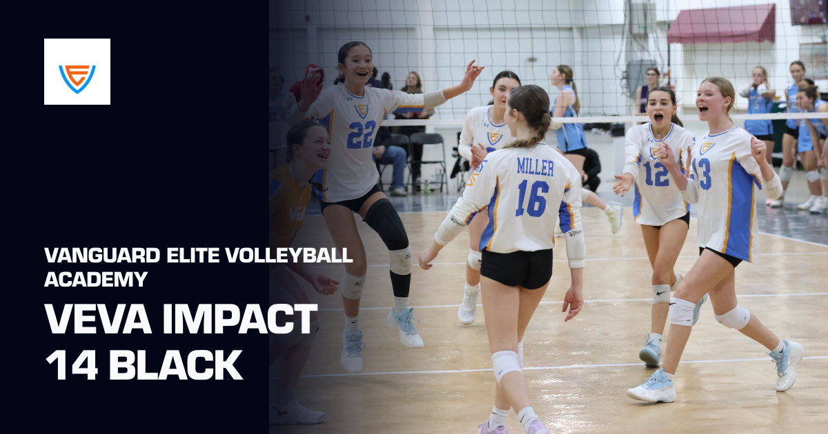 Veva Impact 14 Black (Vanguard Elite Volleyball Academy) | Sporfie
