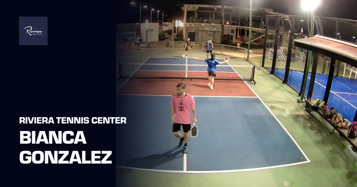 Bianca Gonzalez (Riviera Tennis Center) | Sporfie