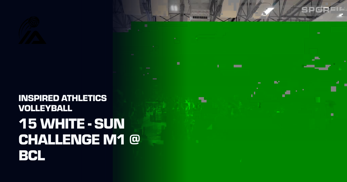 15 White - Sun Challenge M1 @ BCL (Inspired Athletics Volleyball) | Sporfie