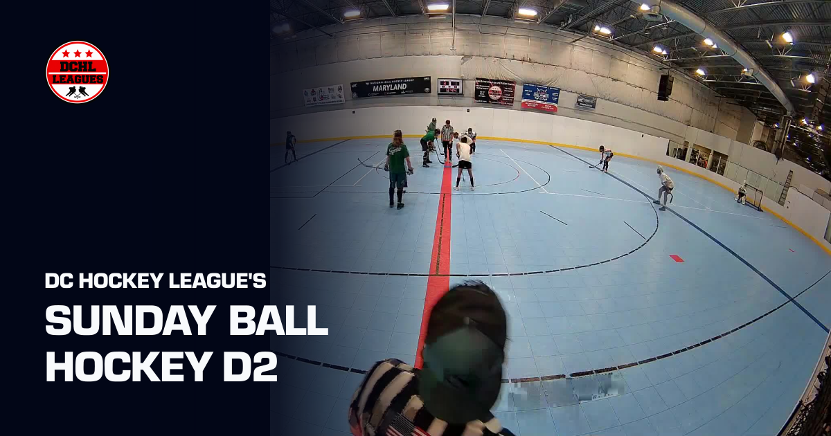 Sunday Ball Hockey D2 (DC Hockey League's) | Sporfie