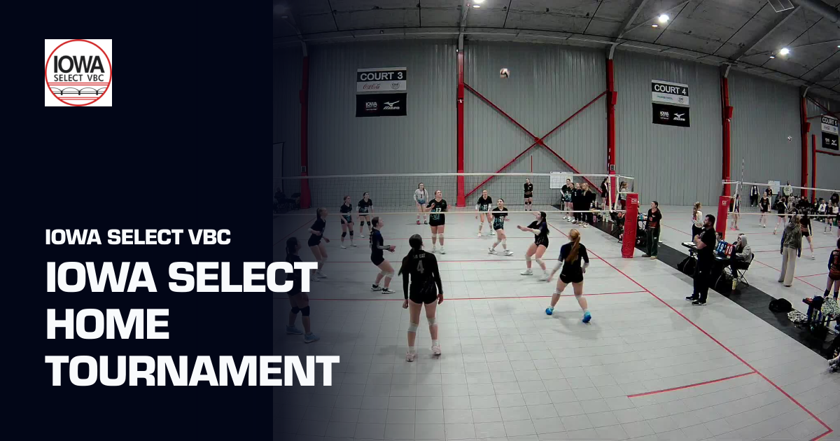 Iowa Select Home Tournament (Iowa Select VBC) | Sporfie