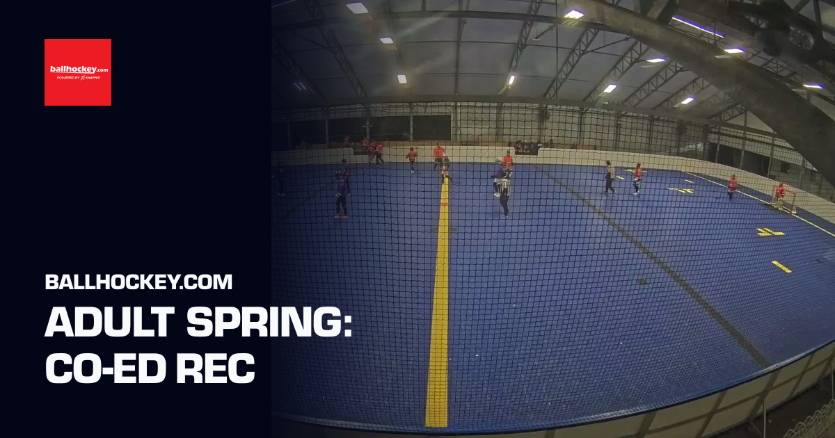 Adult Spring: Co-ed Rec (Ballhockey.com) | Sporfie
