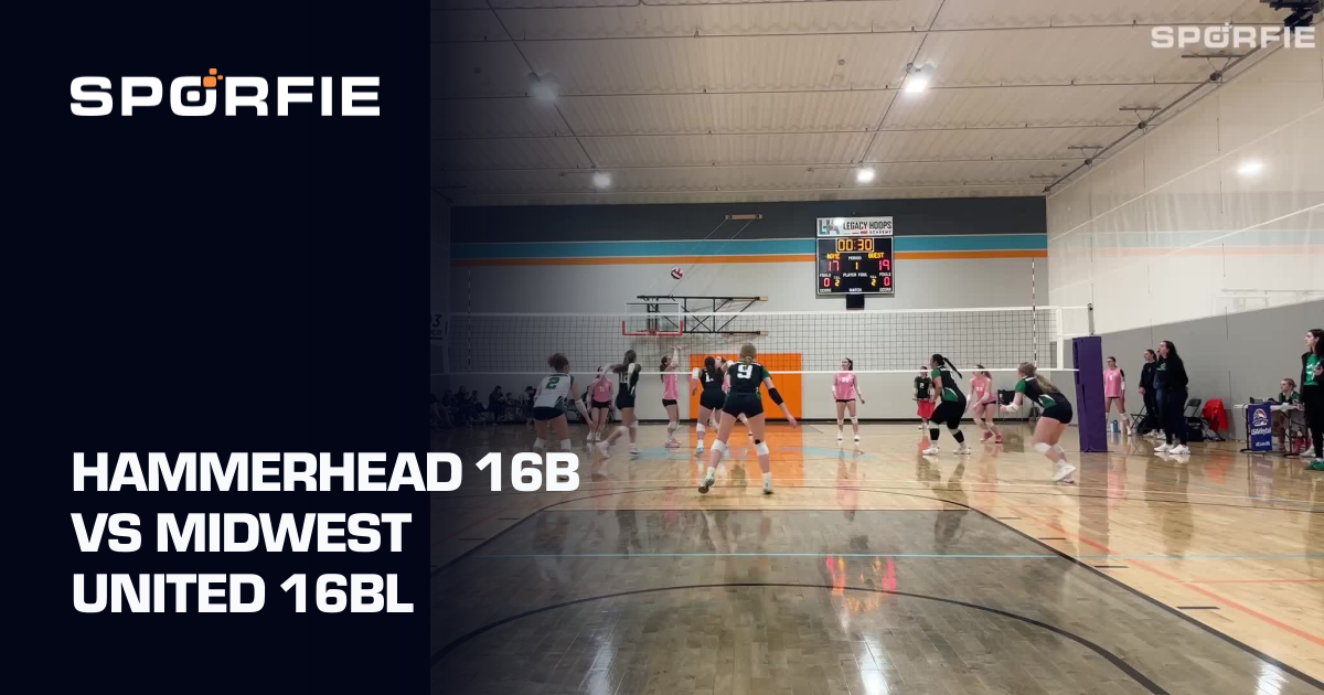 Hammerhead 16B vs Midwest United 16Bl | Sporfie
