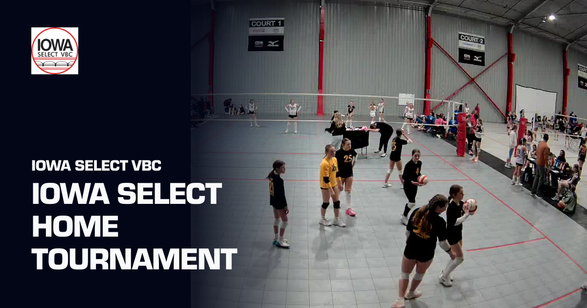 Iowa Select Home Tournament (Iowa Select VBC) | Sporfie