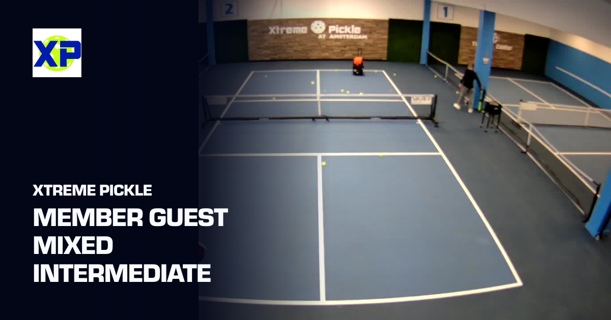 Member Guest Mixed Intermediate (Xtreme Pickle) | Sporfie