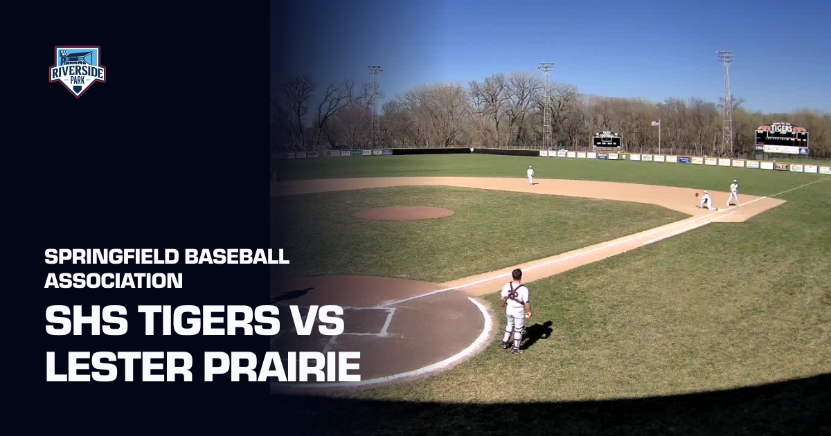 SHS Tigers vs Lester Prairie (Springfield Baseball Association) | Sporfie